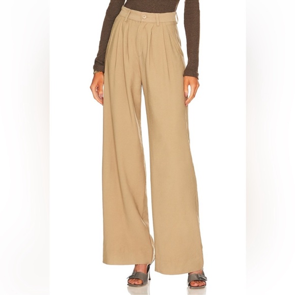 Aaron & Amber Pants - New Aaron and Amber light brown pants size XS